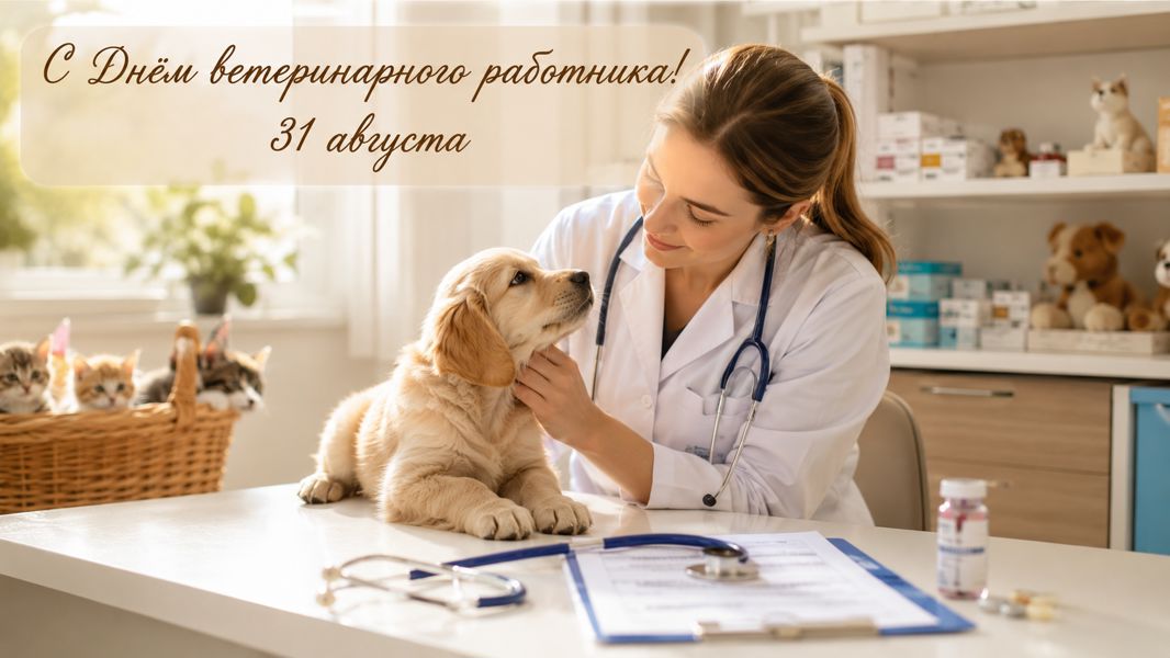 Владимир Петров поздравляет с Днем ветеринарного работника