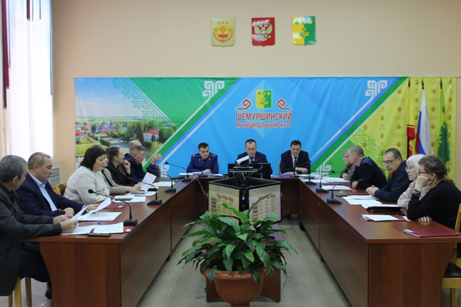 Состоялось очередное 18-е заседание Собрания депутатов Шемуршинского муниципального округа первого созыва