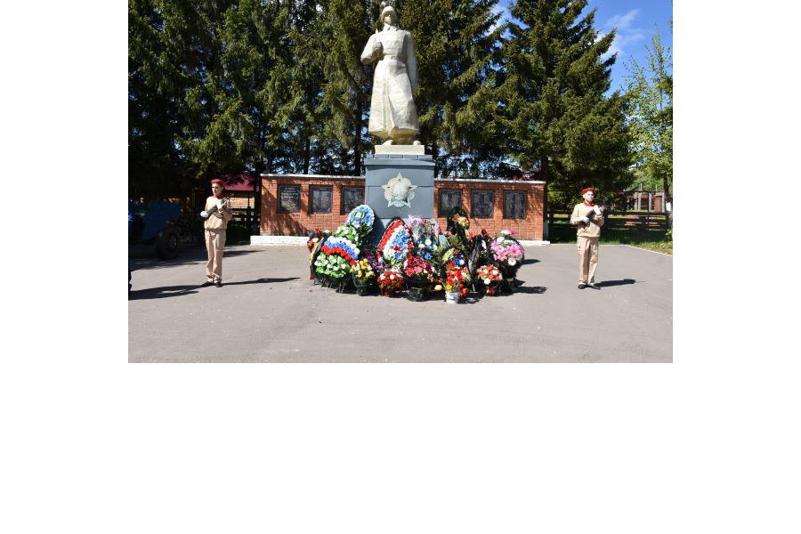 В Аликовском муниципальном округе состоялось торжественное мероприятие, посвященное 78-й годовщине Победы в Великой Отечественной войне