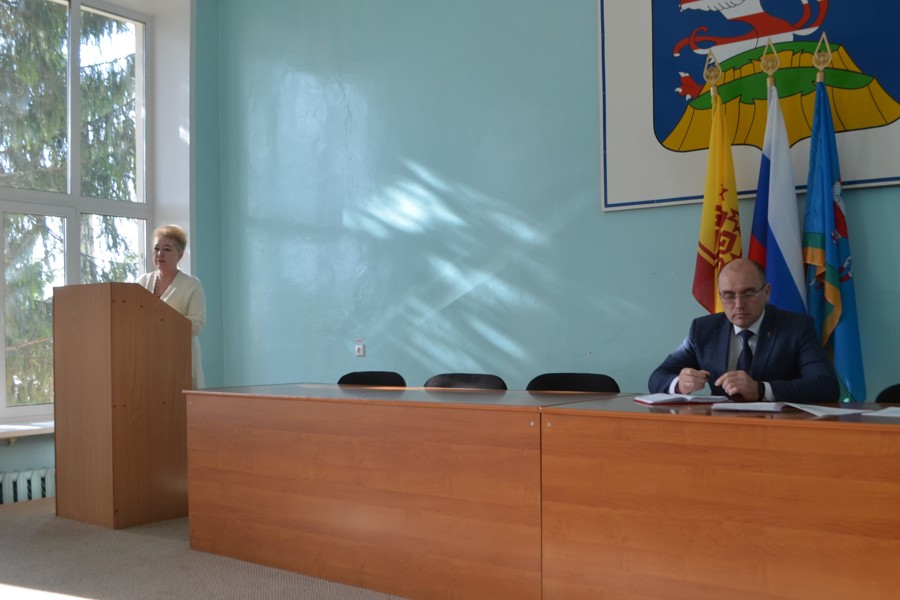 Рабочее совещание в администрации Мариинско-Посадского округа