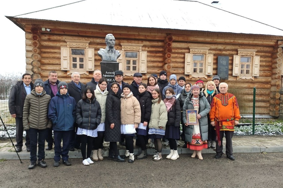 Члены Ассамблеи народов Чувашии на малой родине А.А. Кокеля