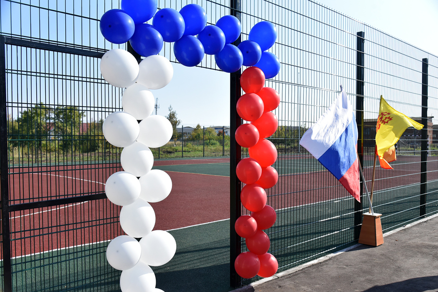Открытие новой спортивной площадки - это большой праздник для каждой школы!