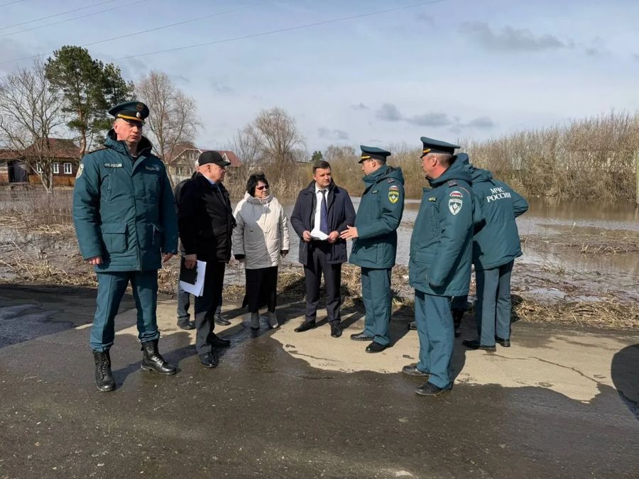 В Алатырском муниципальном округе ведется мониторинг паводковой обстановки
