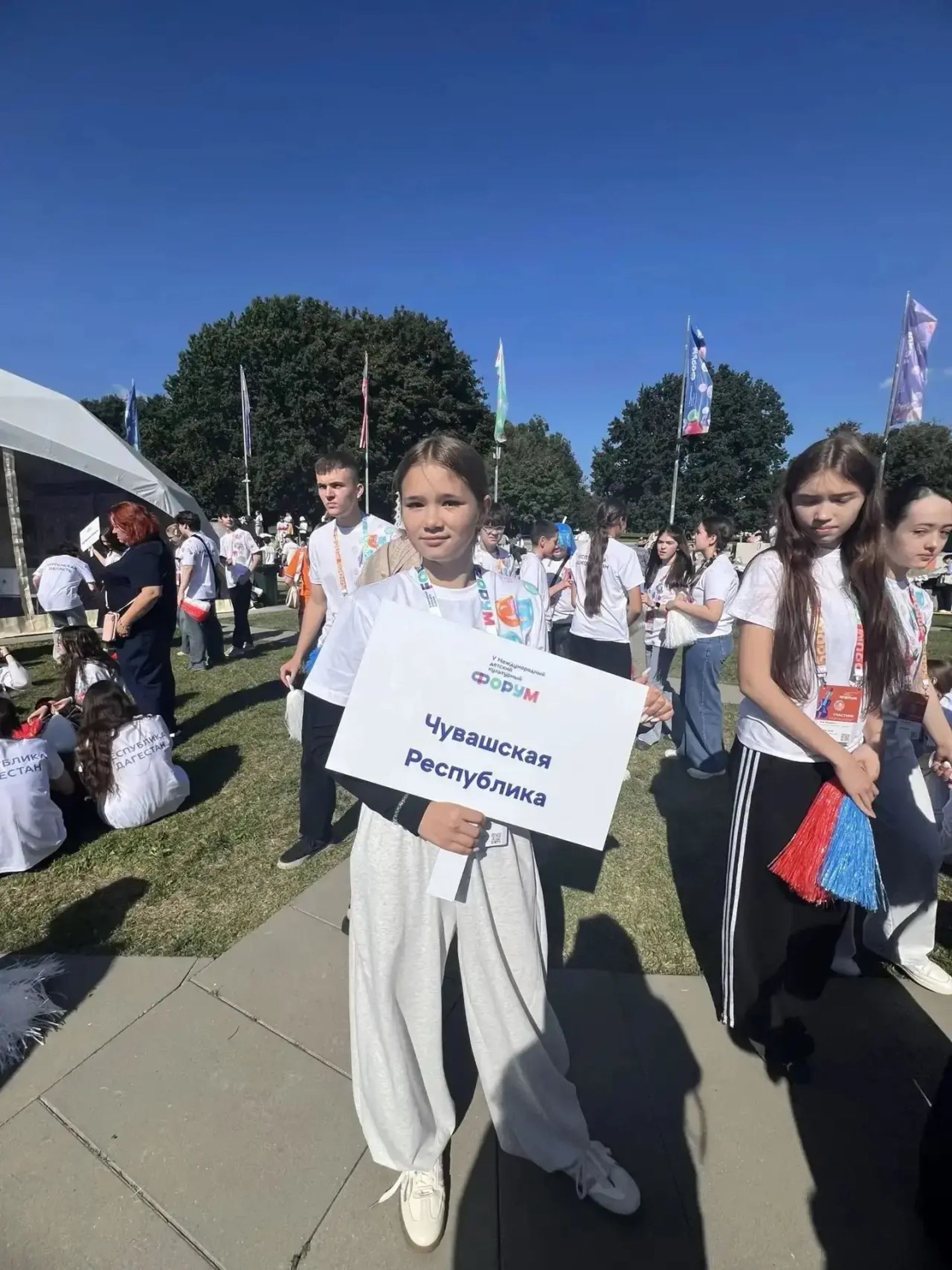 Ученица хореографического отделения Чебоксарской детской школы искусств № 4 - участник V Международного детского культурного форума