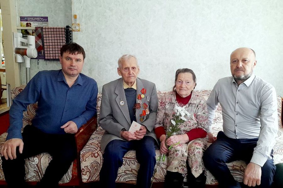 В Моргаушском округе продолжается чествование супругов – ветеранов