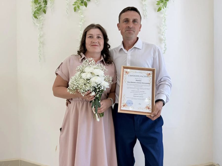 Фарфоровая свадьба супругов Ивановых из с.Шемурша.