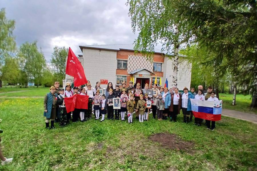 В преддверии 80-летия со Дня Победы в селе Тенеево появилась Аллея памяти!