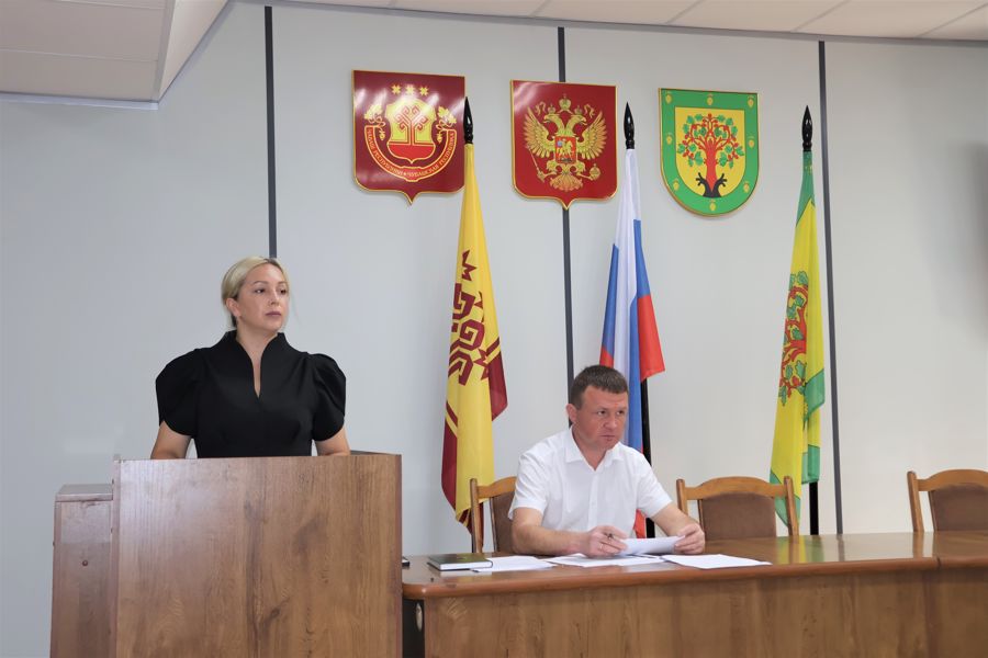 В администрации Цивильского округа прошла еженедельная планерка