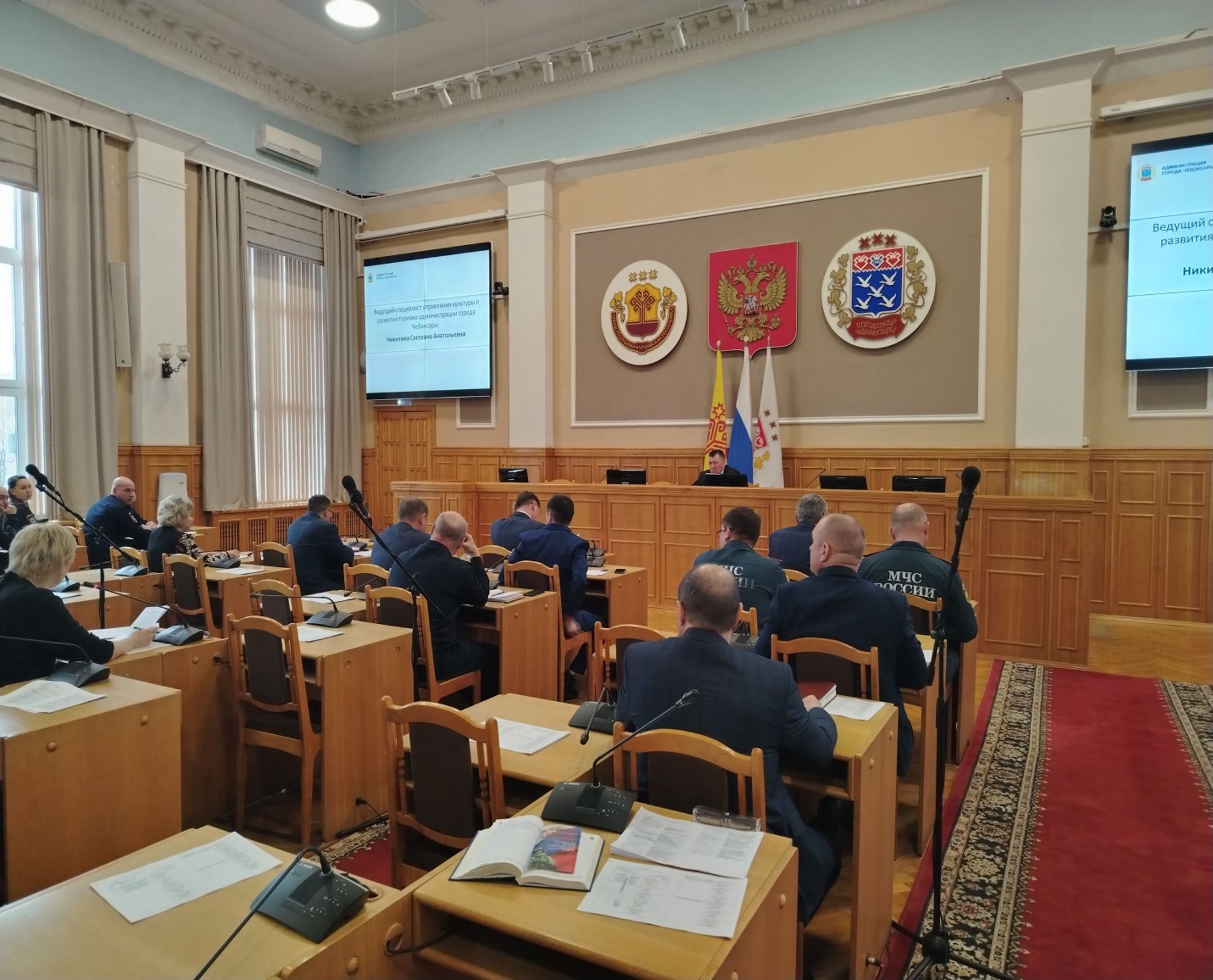 В администрации г. Чебоксары состоялось заседание антитеррористической комиссии