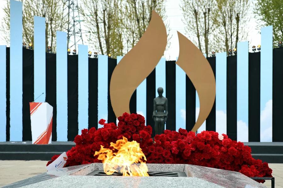 80 Вечных огней одновременно зажглись в рамках Всероссийской акции «Храним огонь Победы»