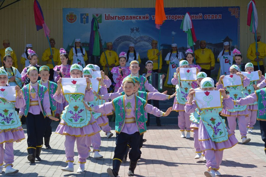 В с.Шыгырдан прошел   национальный традиционный праздник «Сабантуй»