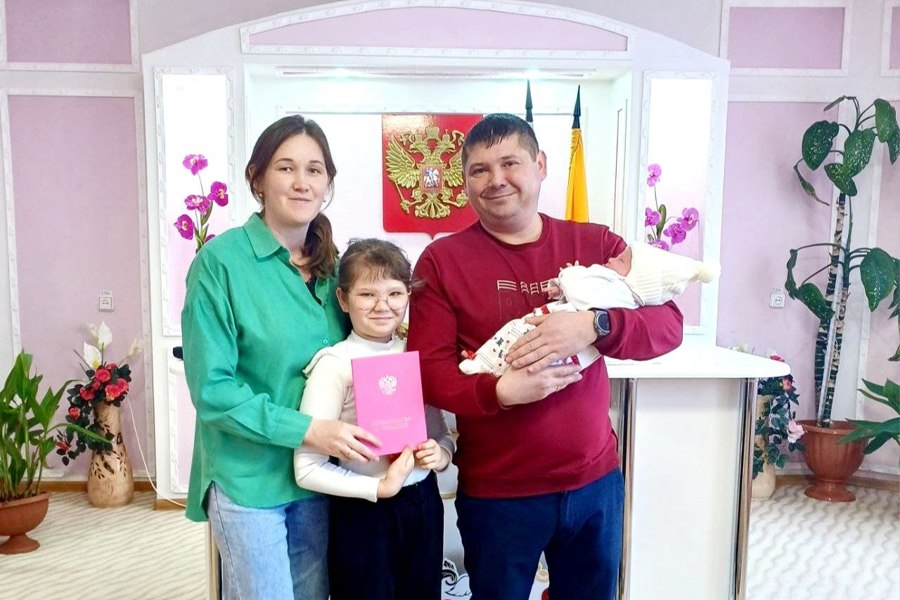 В Международный день счастья, в отделе ЗАГС администрации Красночетайского округа зарегистрировали рождения двух малышек