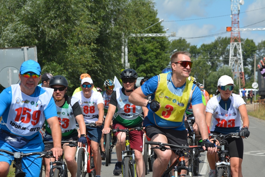 IV ежегодный любительский  профсоюзный велопробег  «100 километров – Потому что мы Вместе» в Батыревском муниципальном округе