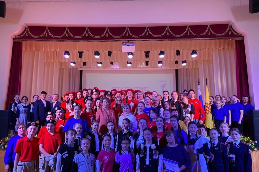 Состоялось торжественное открытие первичного отделения Российское движение детей и молодёжи «Движение Первых» в Яльчикском муниципальном округе