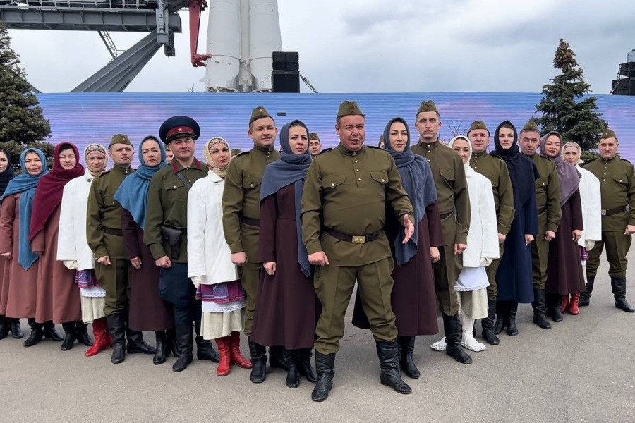 Чувашский госансамбль стал участником большой программы, посвященной Дню Победы на ВДНХ