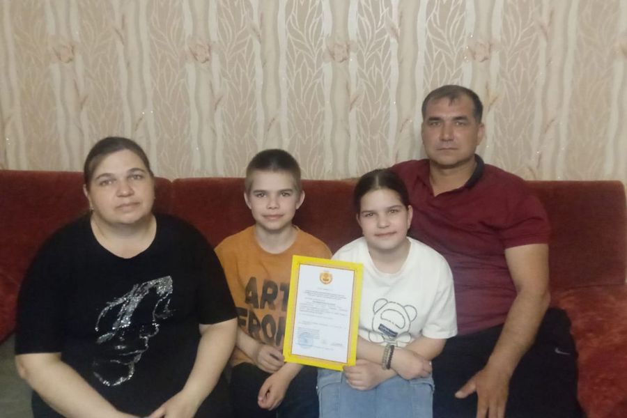 Семья Демьяновых из Козловки направила земельный сертификат на погашение ипотеки