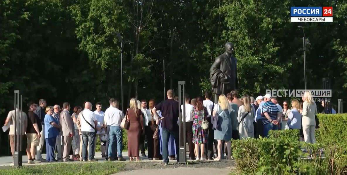 В Чебоксарах благоустроят сквер имени Семёна Ислюкова и спуск к Московской набережной (ГТРК)