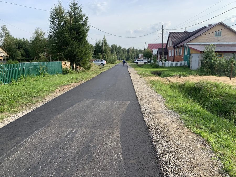 В поселке Ибреси завершено асфальтирование дороги по улице Николаева