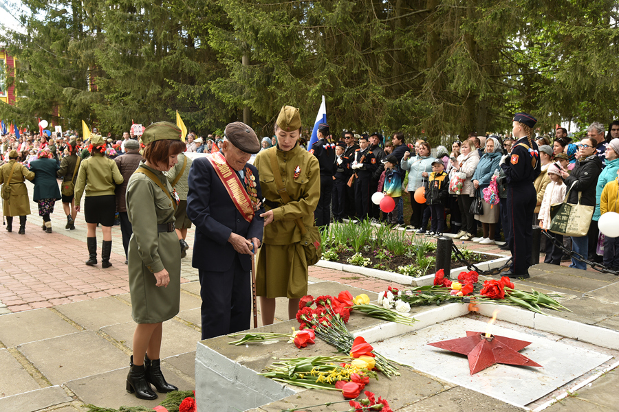 80-ую годовщину Победы в Великой Отечественной войне отмечают в Ибресинском муниципальном округе
