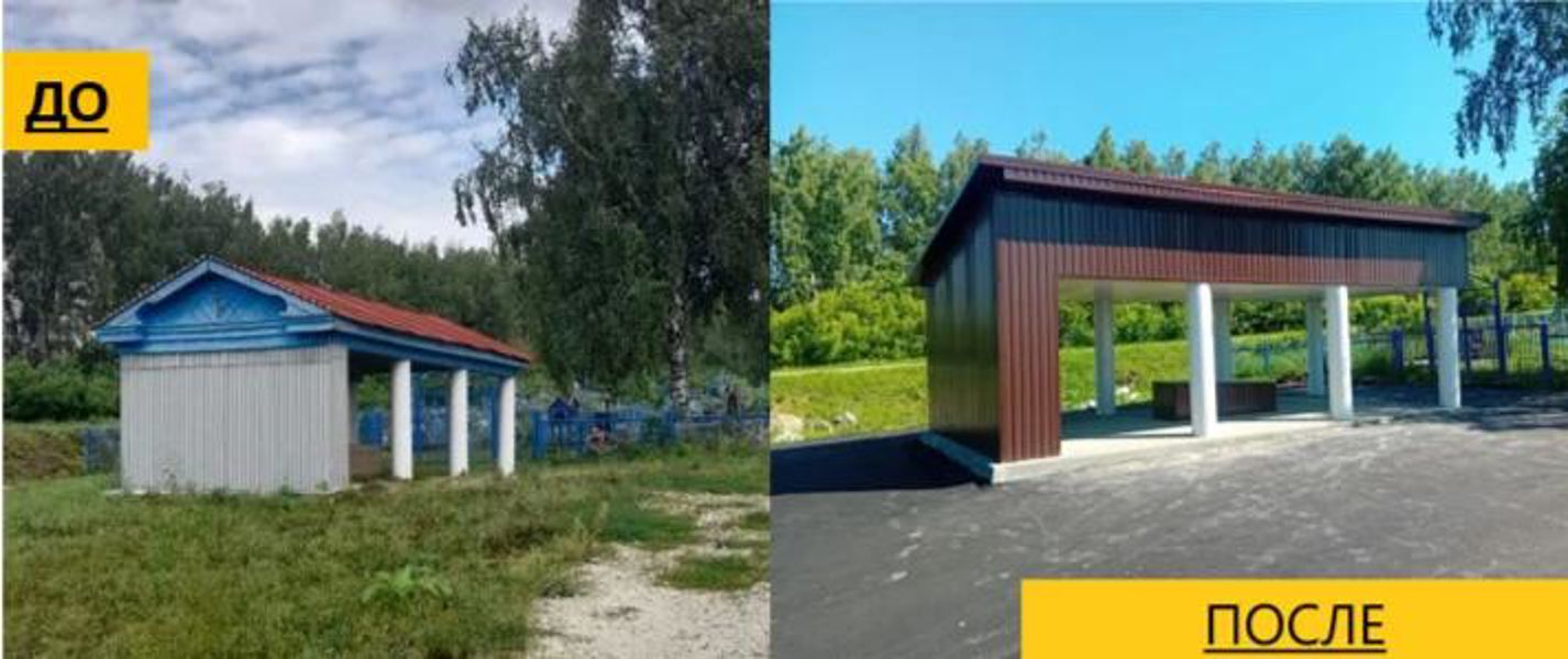 В селе Никулино благоустроена территория сельского погоста