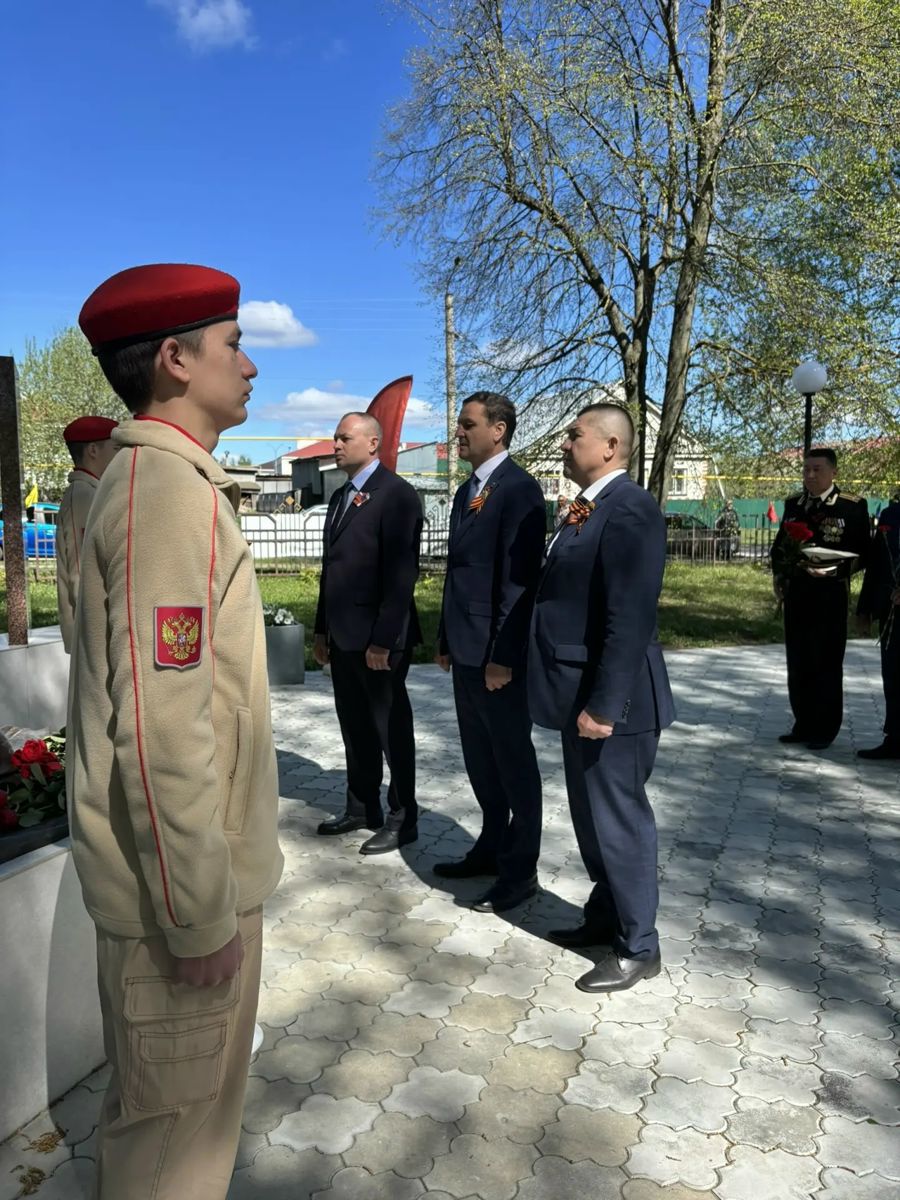 В Шемуршинском округе торжественно отметили 81‑ю годовщину Победы в Великой Отечественной войне