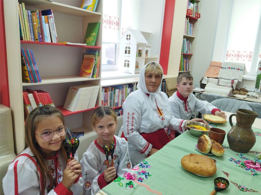 В Новоатайской библиотеке прошёл день чувашской кухни