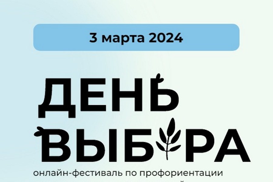 Всероссийский онлайн-фестиваль по профориентации «День выбора»