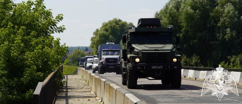 В Управлении Росгвардии по Чувашии прошла комплексная тренировка по нейтрализации условной террористической группы