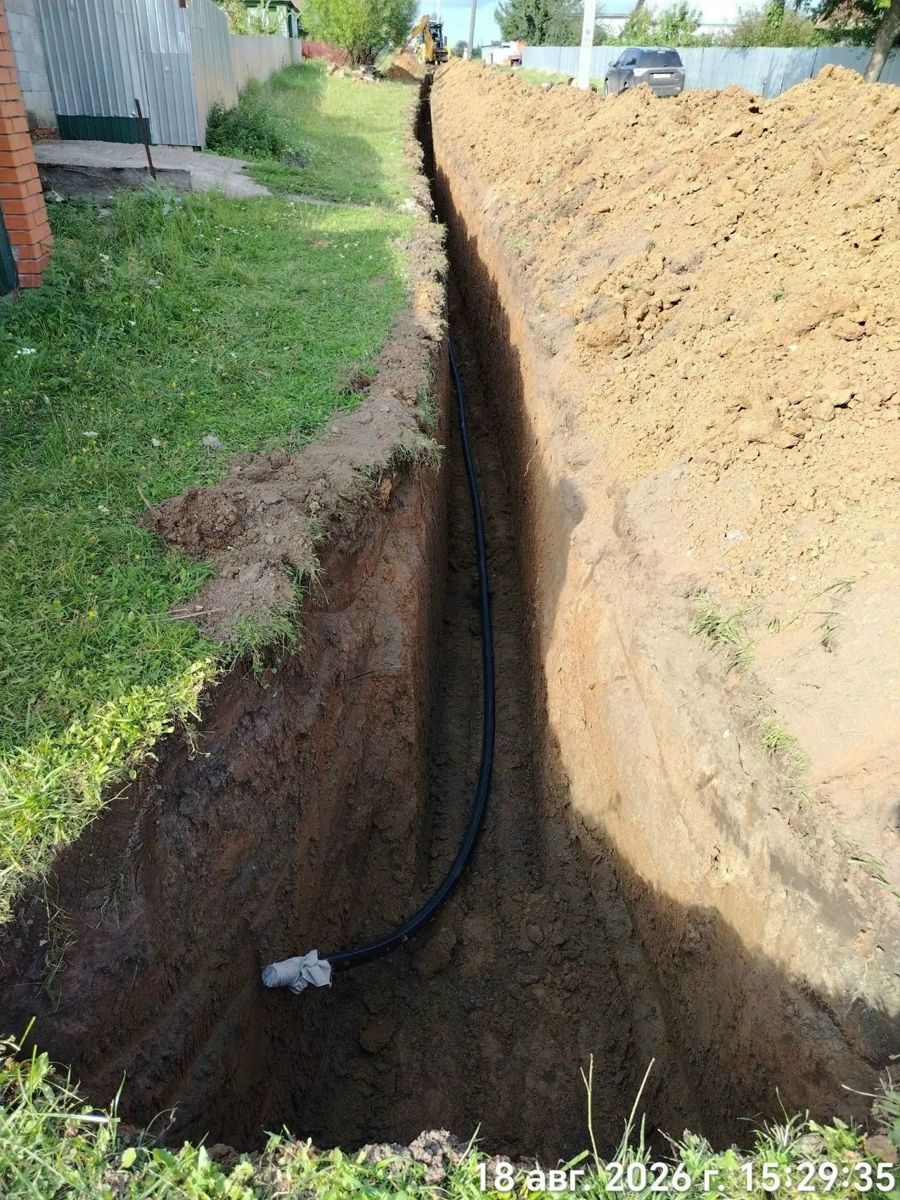 В деревне Тувси начался долгожданный ремонт водопровода