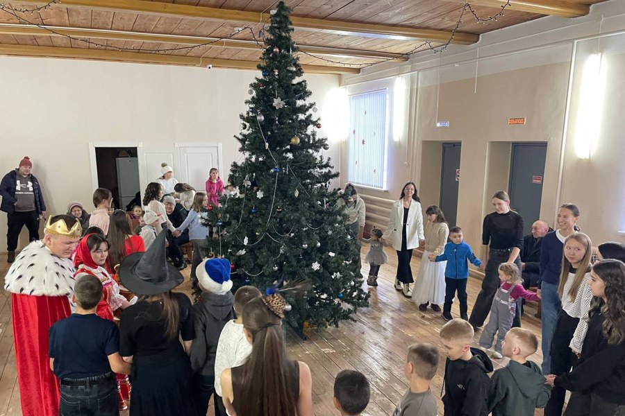 Волшебный новогодний утренник в Новотойдеряковском СДК