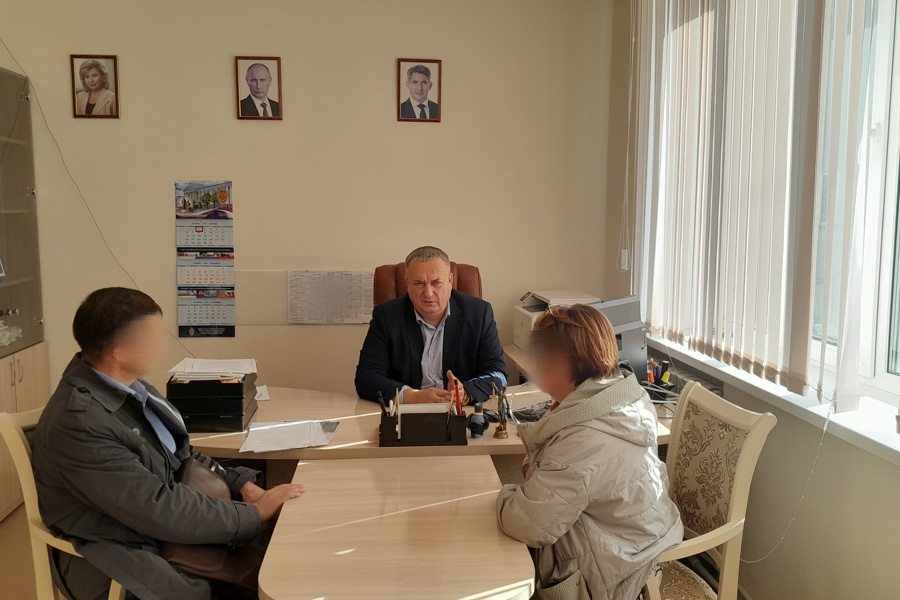 Проведен прием членов семей участников СВО