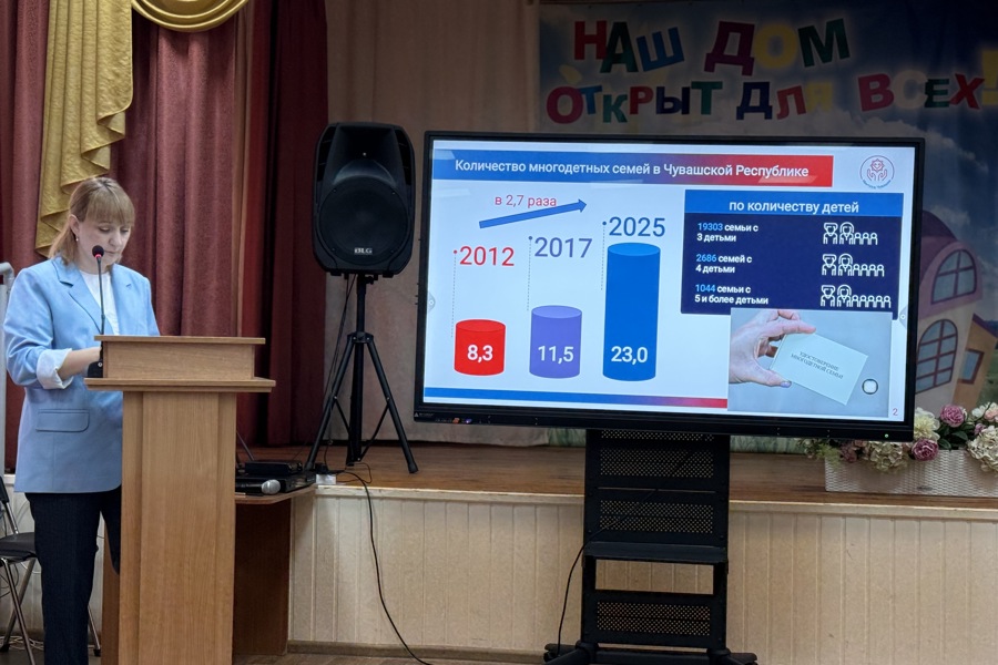 Опыт и перспективы помощи семьям с детьми обсудили в Минтруде Чувашии.