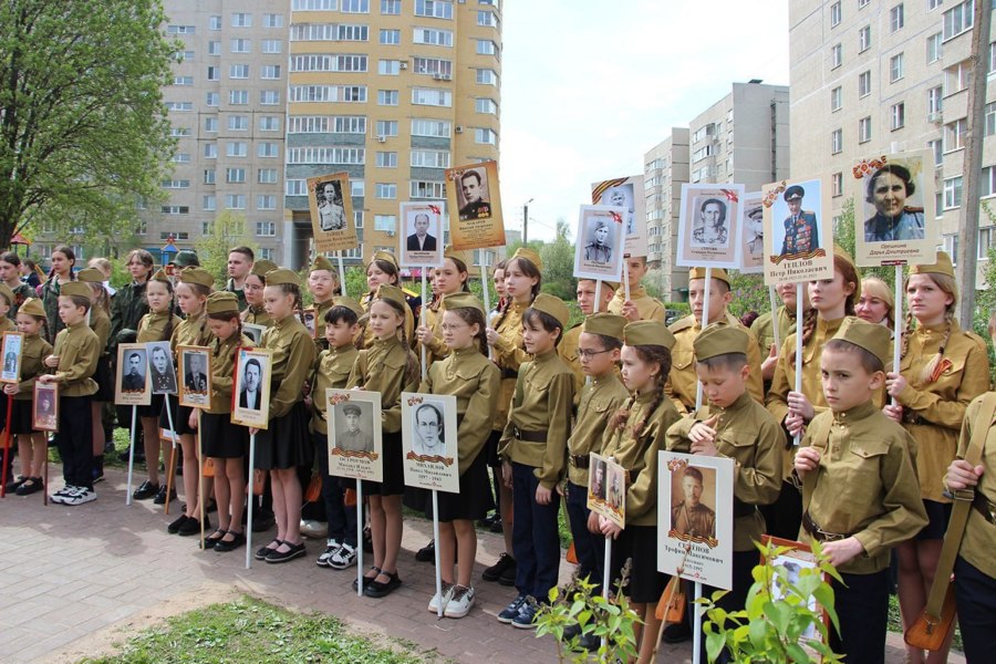 Парад Победы для ветеранов Московского района города Чебоксары: дань уважения и благодарности