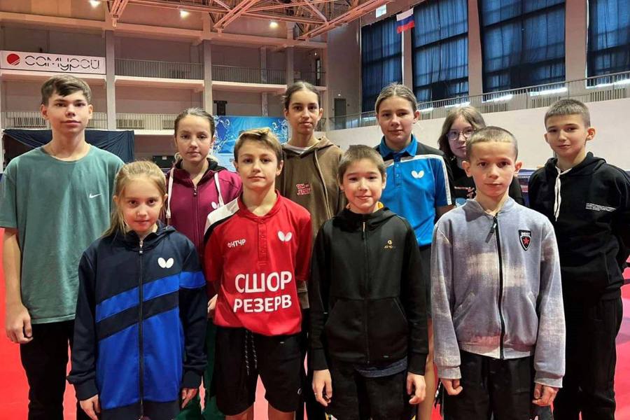 В Оренбурге с 26 по 30 марта пройдёт  Первенство ПФО по настольному теннису среди юношей и девушек до 14 лет