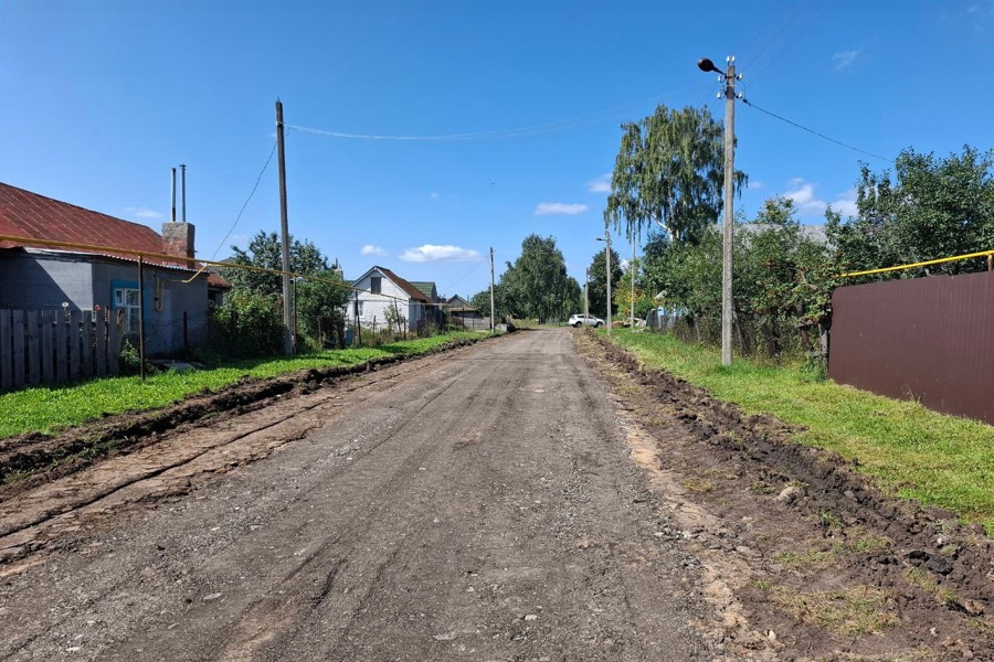 В деревне Шинарпоси отремонтирована дорога в рамках программы инициативного бюджетирования