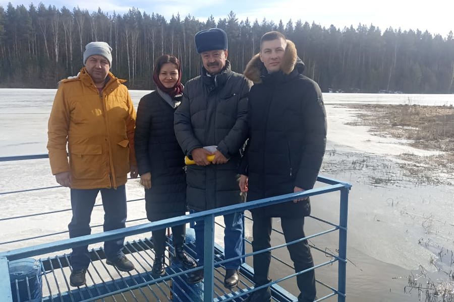 Проверка ГТС перед весенним паводком (26.03.25)