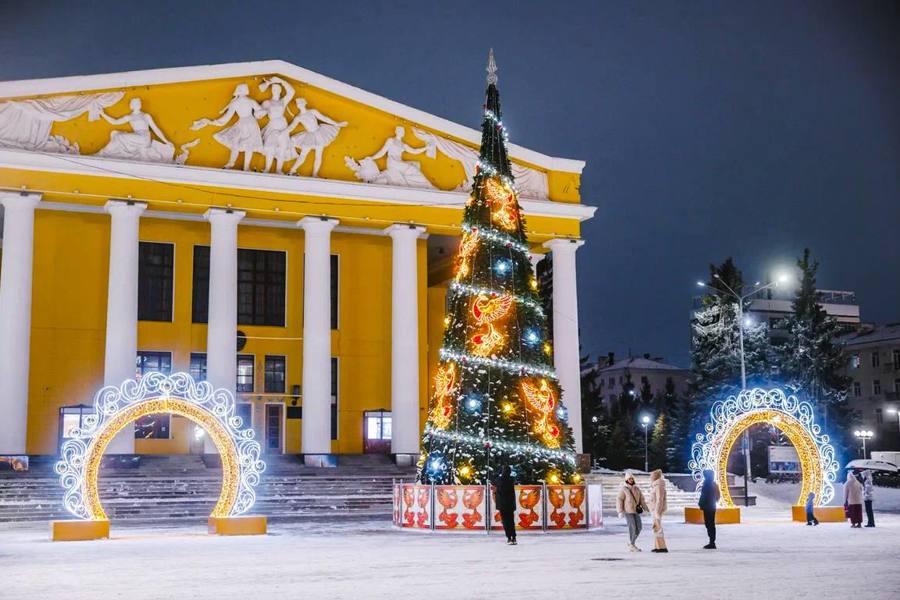 Поздравление с Новым годом Уполномоченного по правам человека в Чувашской Республике Сергея Самостюка