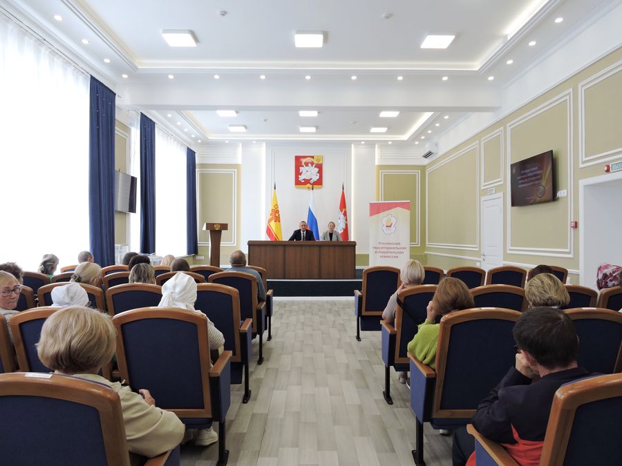 В Яльчикском округе состоялось обучение членов участковых избирательных комиссий