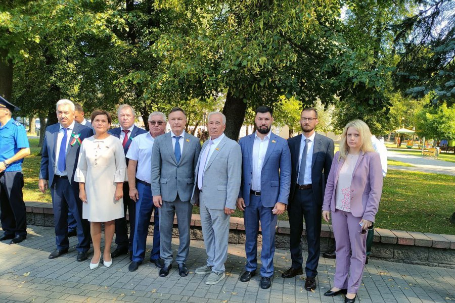 Депутаты Госсовета Чувашии в Гродно приняли участие в митинге в честь 80-летия освобождения города от немецко-фашистских захватчиков
