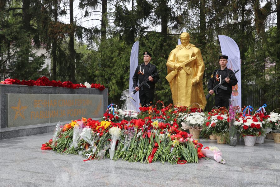 В Чебоксарском округе отметили 80 летние годовщины Победы в Великой Отечественной войне