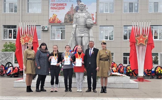 Состоялся легкоатлетический пробег, посвящённый Великой Победе