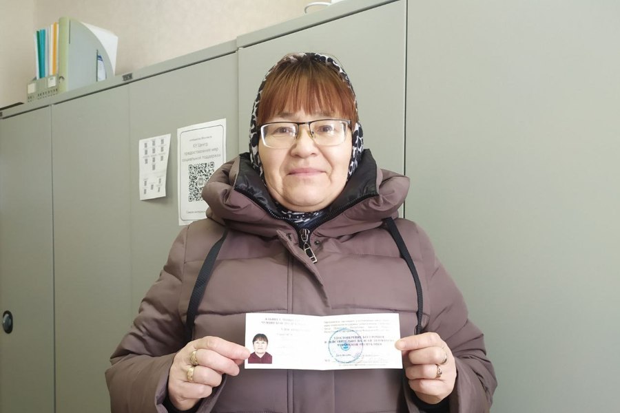 В Аликовском округе стало на одного ветерана труда Чувашской Республики больше