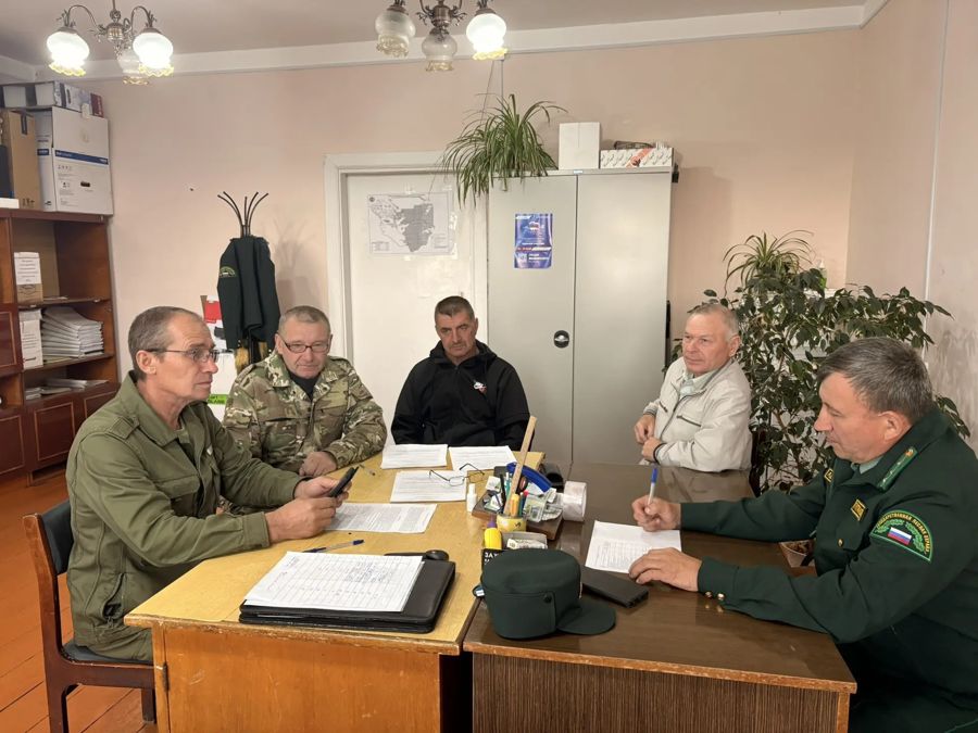 Встреча муниципальных координаторов партпроектов «Чистая страна» и «Зеленая экономика» с коллективом КУ «Лесная охрана» Минприроды Чувашии