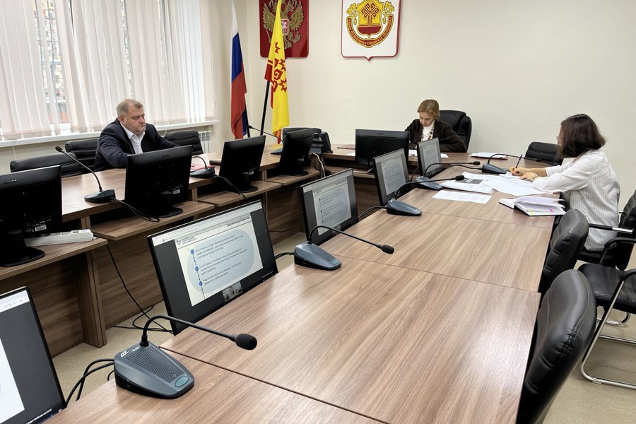 Министр труда и социальной защиты Чувашской Республики Алена Елизарова приняла участие на очередном селекторном совещании с Рострудом