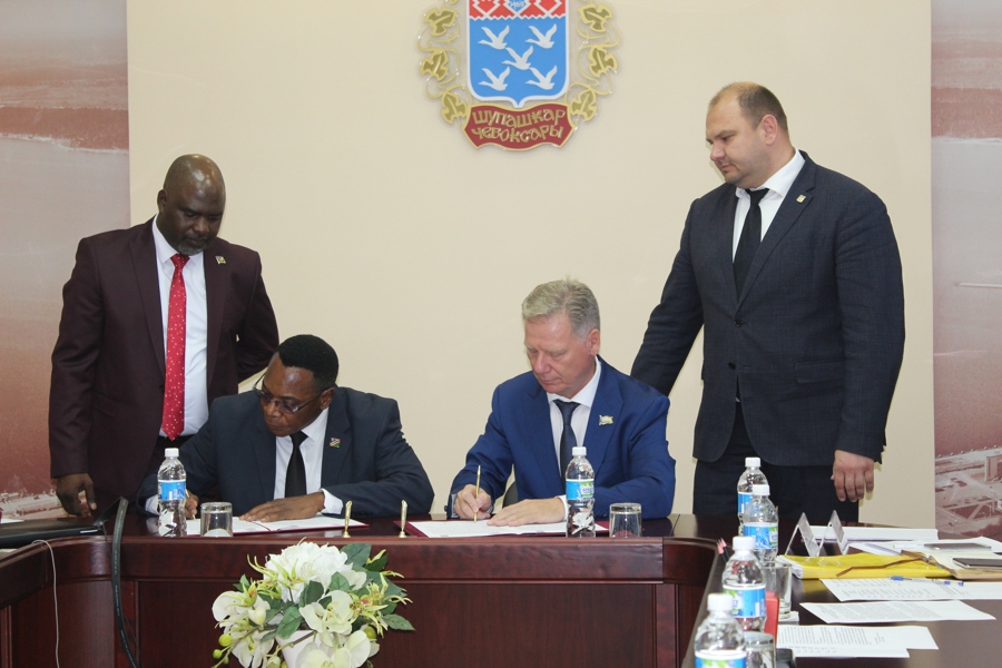 Чебоксары подписали новое соглашение о побратимстве с городом Рунду