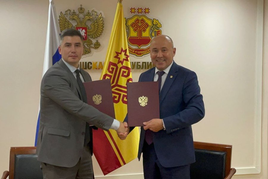 Подписано соглашение  между Управлением Главы Чувашской Республики по молодежной политике и администрацией Батыревского муниципального округа.