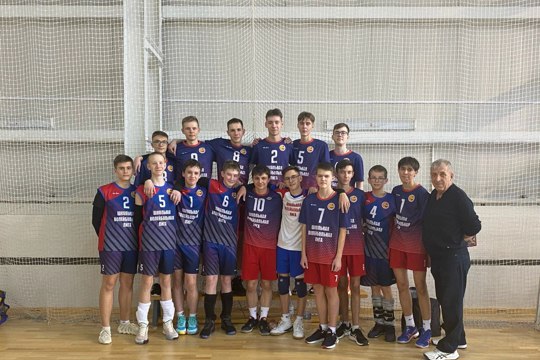 Спортсмены школы №3 – победители зонального этапа Первенства Чувашской Республики по волейболу
