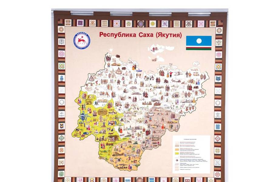 Участник фестиваля «Вышитая Россия» в Чувашии - Республика Саха (Якутия)