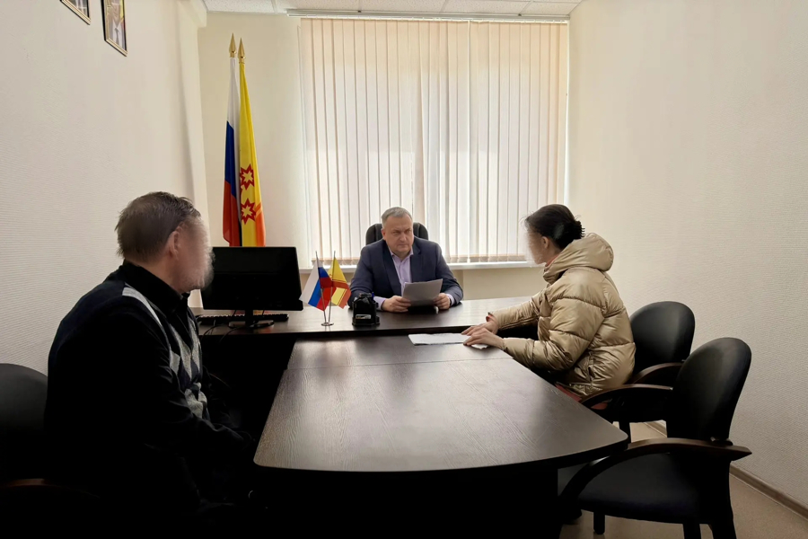 Уполномоченный по правам человека в Чувашской Республике  Сергей Самостюк провел личный прием граждан