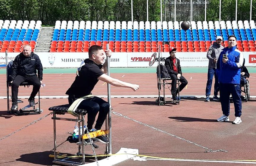 В Чувашии стартовало первенство России по спорту лиц с поражением опорно-двигательного аппарата в дисциплине «легкая атлетика»